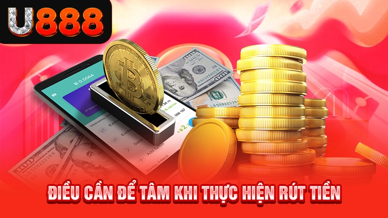 Điều cần để tâm khi thực hiện phương thức rút U888