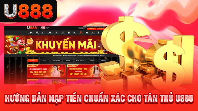 Hướng dẫn nạp tiền chuẩn xác cho tân thủ U888